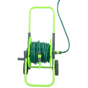 Hose Reel Trolley with 30M Hose Set for Garden