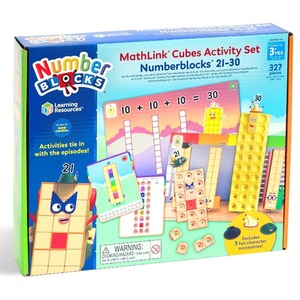 Numberblocks Mathlink Cubes 21-30 Activity Set