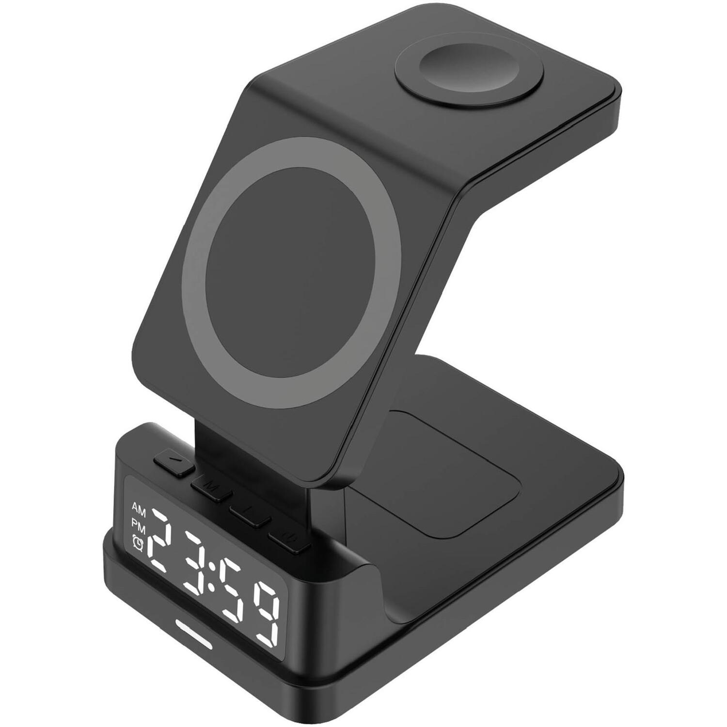 Groov-E Asteria 4-In-1 Charging Station For Iphone, Airpods And Apple Watch - Black - Image 4
