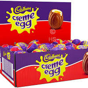 Blue Cadbury Easter Creme Egg 48 x 40g Chocolates shot 7952757