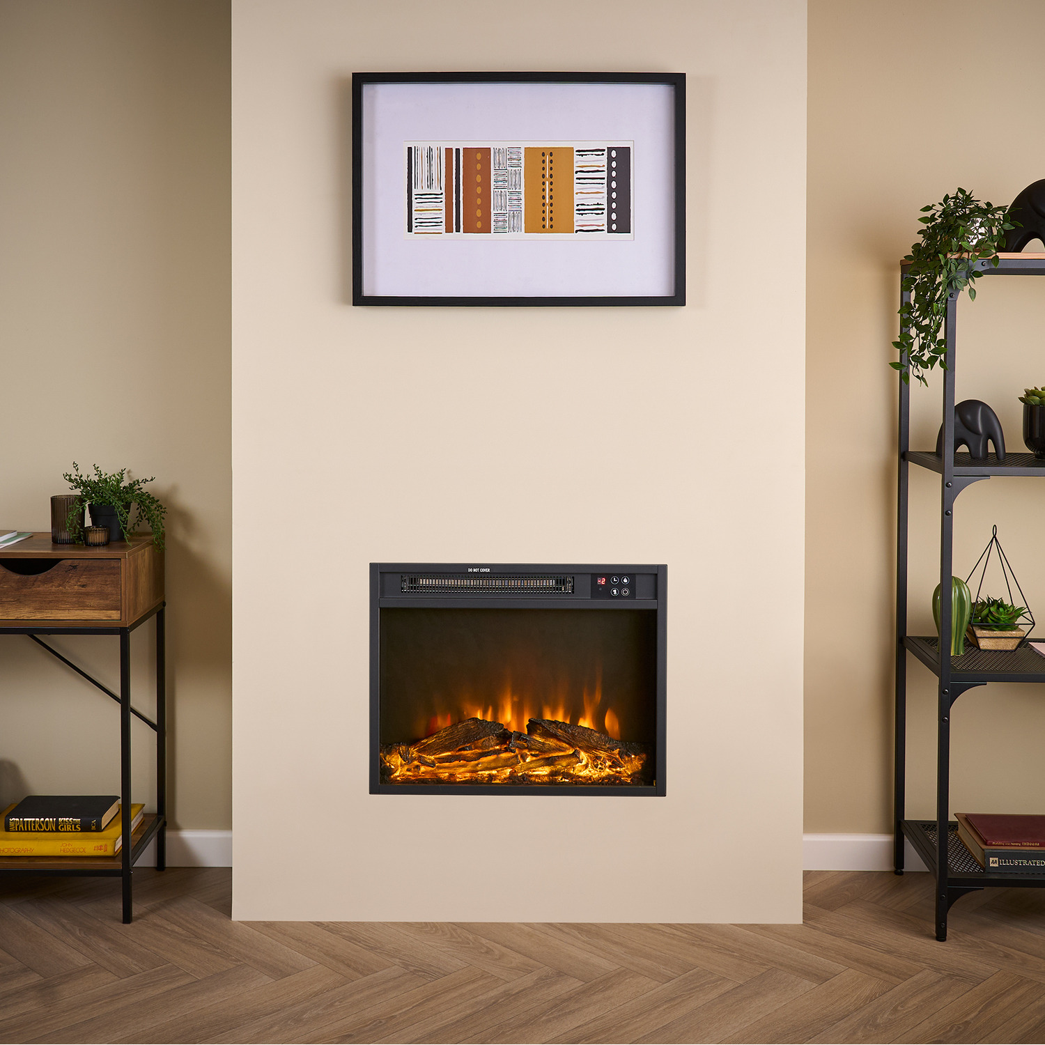 Inset Control Sureflame Ripley Inset Electric Fire with Remote Control