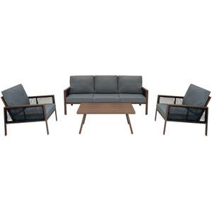 Garden Aluminium Furniture Set 5 Seats