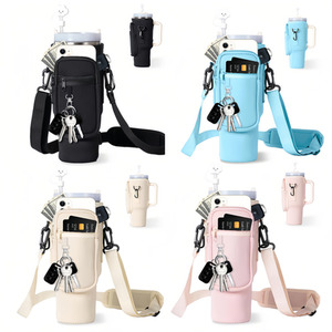 Water Bottle Carrier Bag 40 30 oz Tumbler Holder Pouch