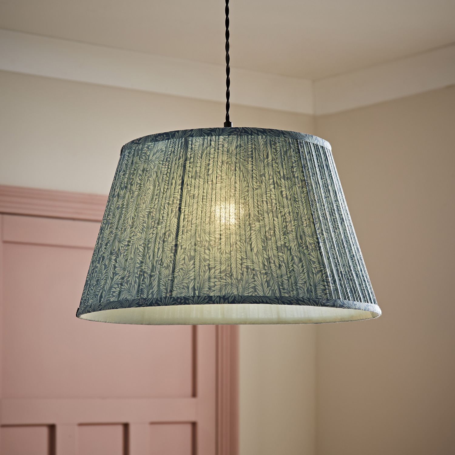 Image of Alba Large Tapered Leaf Pleated Ceiling&hellip;