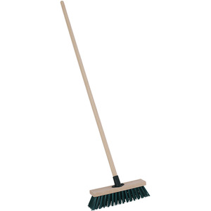 Charles Bentley Stiff Synthetic Broom Garden Maintenance