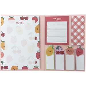 Fruity Sticky Notes Set