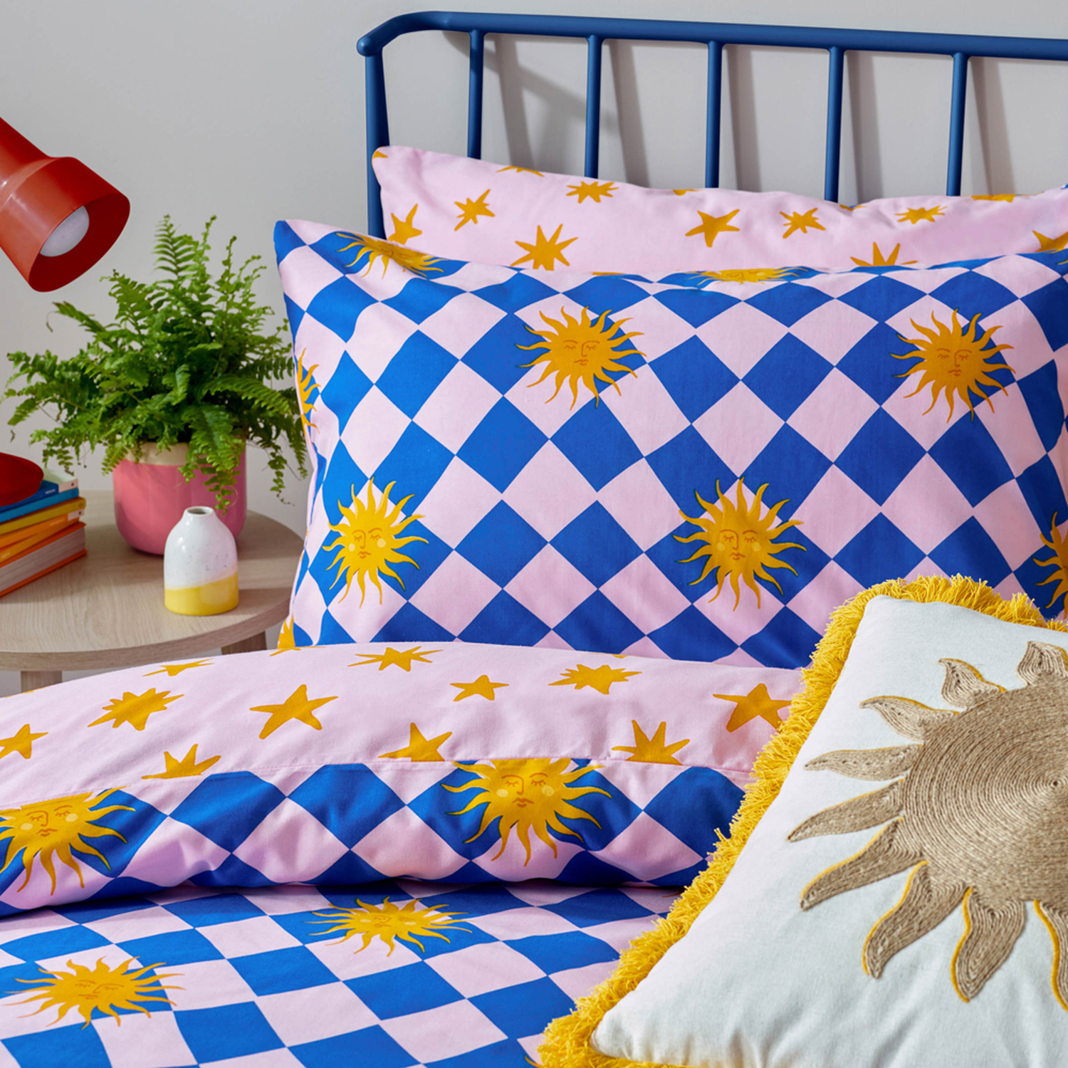 Antares Printed Duvet Cover Set - Multi Double