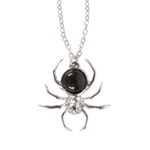 Elegant Spider Pendant Necklace