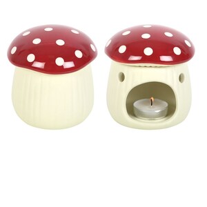 Mushroom Shaped Oil Burner For Fragrant Home Ambiance