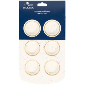 Silicone Sprinkles Muffin Pan