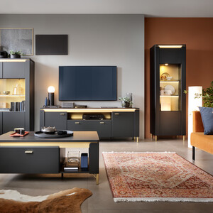 Genoa Matt Finish Display Cabinet
