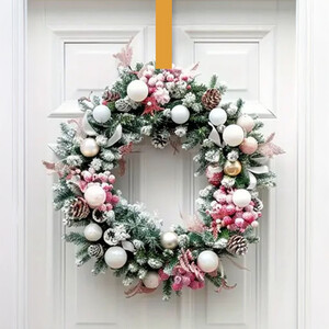 Gold Door Wreath Hanger Christmas Hook Meatal Over Door Hanger
