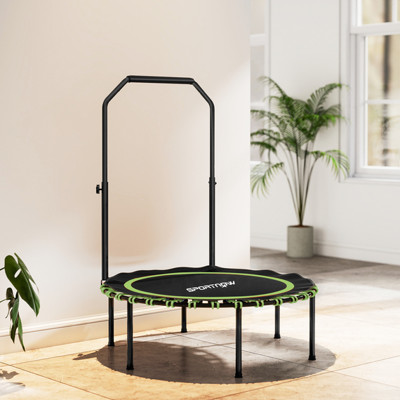 SPORTNOW 40'' Foldable Fitness Trampoline with Handle