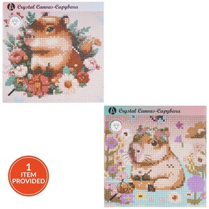 Capybara Crystal Canvas Kit