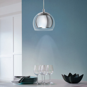 EGLO Rocamar Rounded Grey pendant