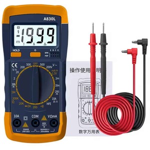 A830L LCD Digital Multimeter AC DC Voltage Tester