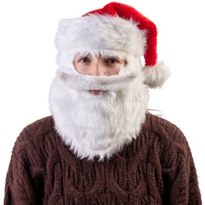 Felt Santa Hat With Beard