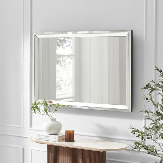 Roux Long Rectangle 120x80cm Wall Mirror