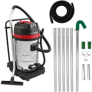 80L Wet and Dry Vacuum With Gutter Vacuum Poles and 5m Hose