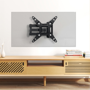 TV Wall Bracket Mount Tilt Swivel Arm for 16 to 43 Inch LED Screen