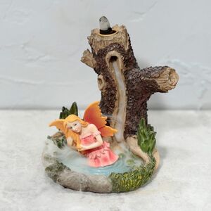 Ancient Tree Fairy Lake Backflow Incense Burner MultiColor