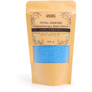 Aromatherapy Bath Potion in Kraft Bag Total Unwind