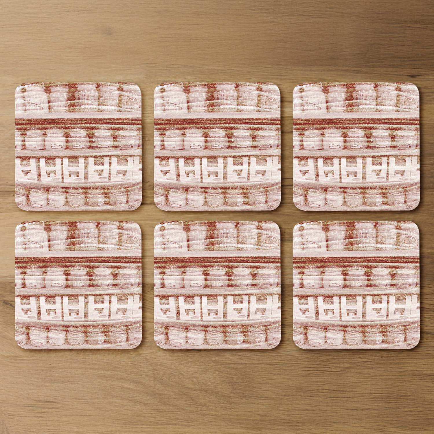 Image of Yankee Candle Galore Coaster - Brown