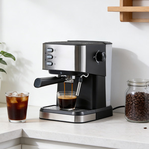 1.5L Espresso Machine with Milk Frother
