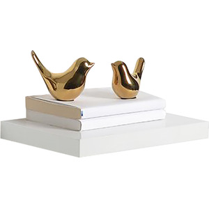 30cm White Shelf
