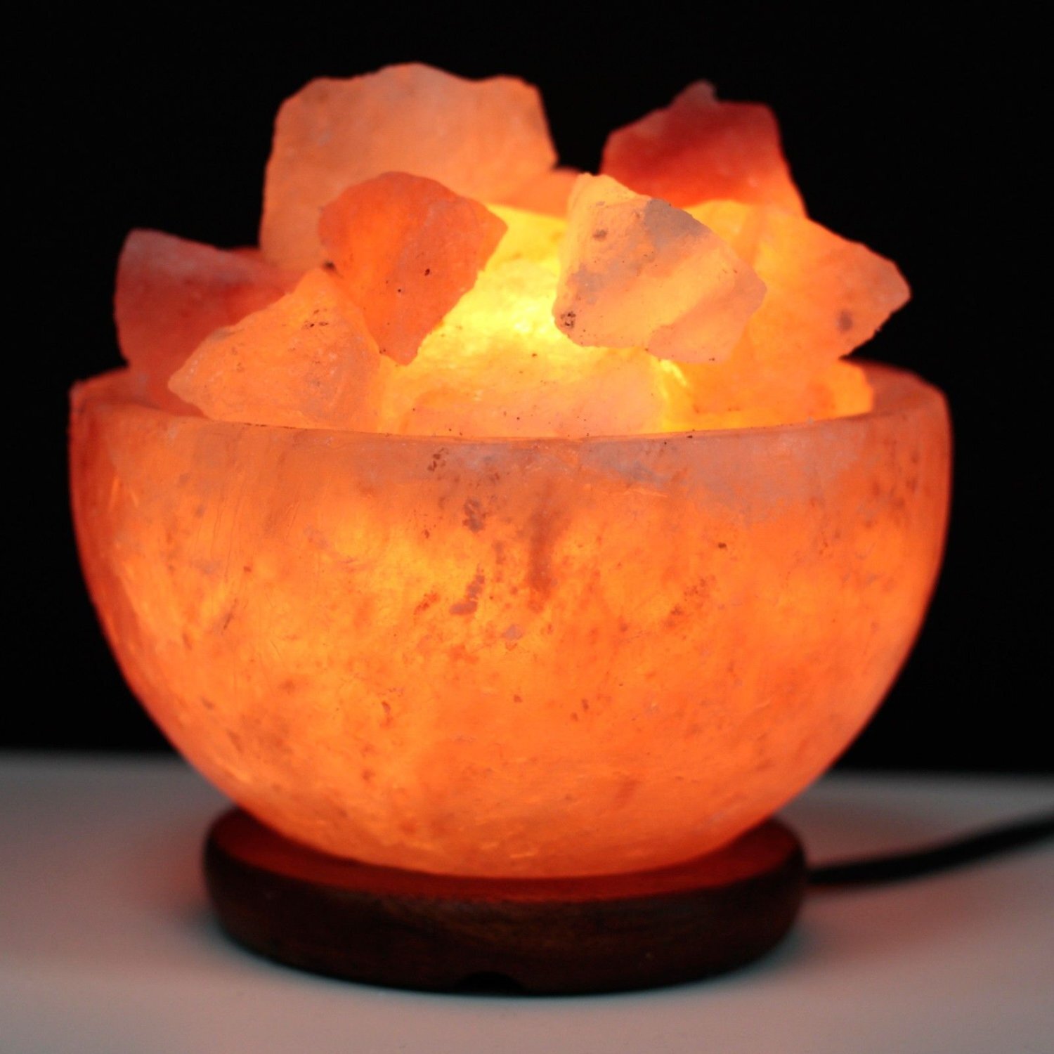 Image of Himalayan Salt Fire Bowl Lamp Air&hellip;