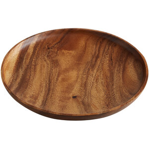 Kora Acacia Large Round Plate