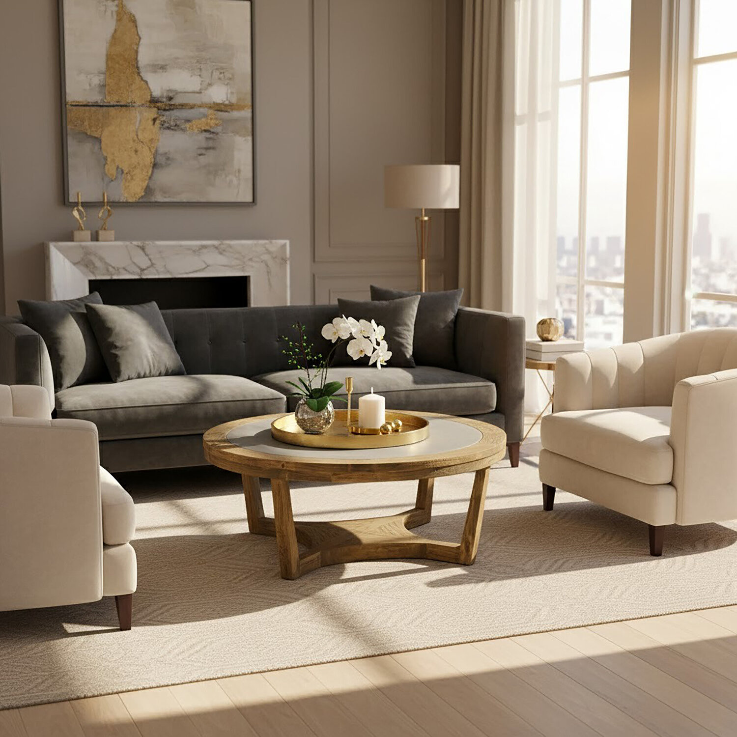 Merdeka Coffee Table - Natural