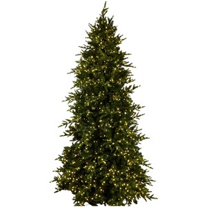 7ft Pre-Lit Opulent Artificial Fir Tree