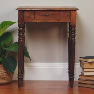 Solid Wood Chestnut Turned Leg