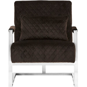 Gatsby Black Fabric Armchair