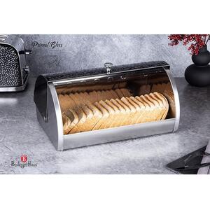 Berlinger Haus Metal Bread Box - Black