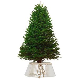 Christmas Tree Skirt - 25x60x60cm - Rose Gold
