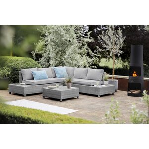 Monte Carlo Stone Outdoor Garden Furniture Lounge Modular Set