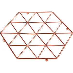 Vertex Copper Finish Trivet