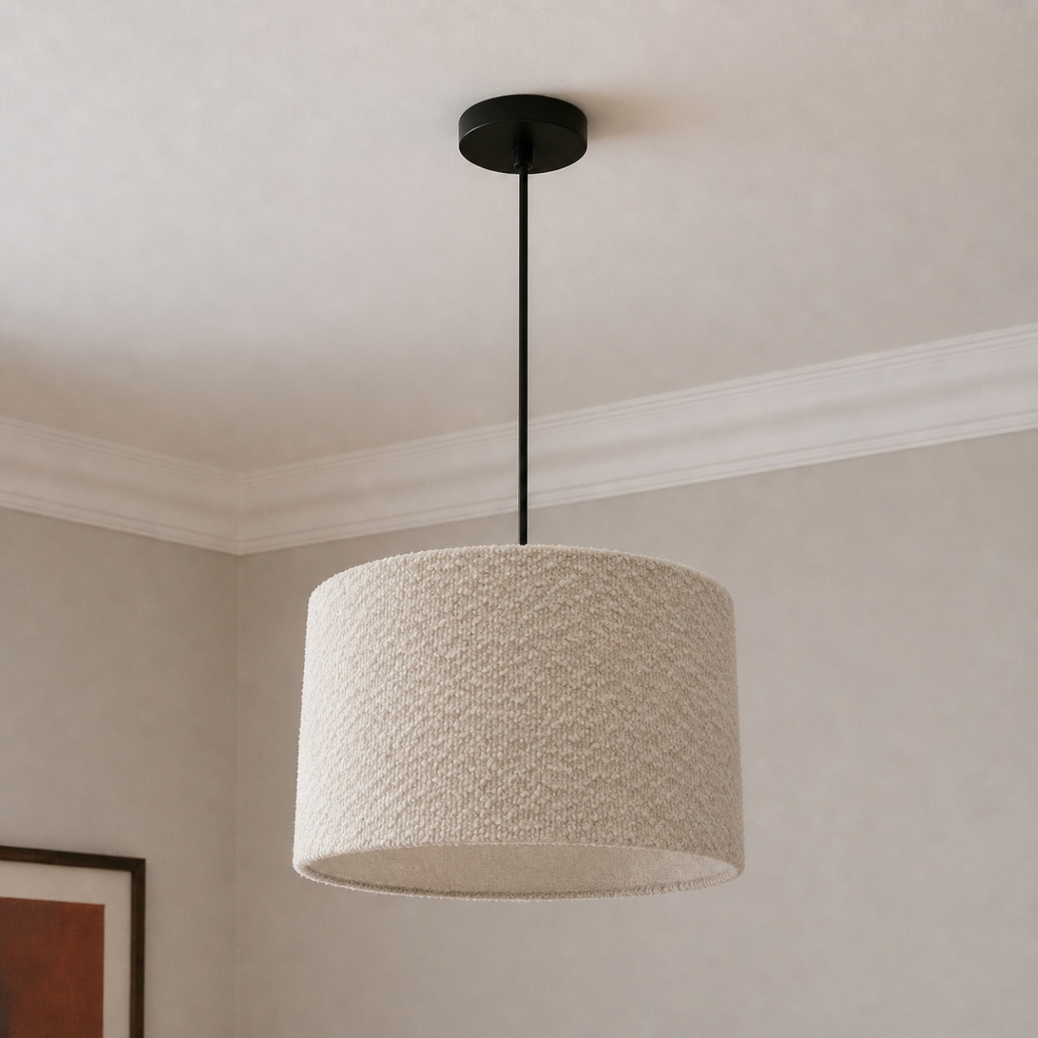 Image of CGC PETRA 30cm Grey Boucle Ceiling&hellip;