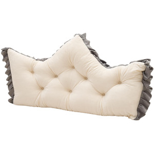 Lifeideas Tufted Crown Headboard Pillow 90*50cm