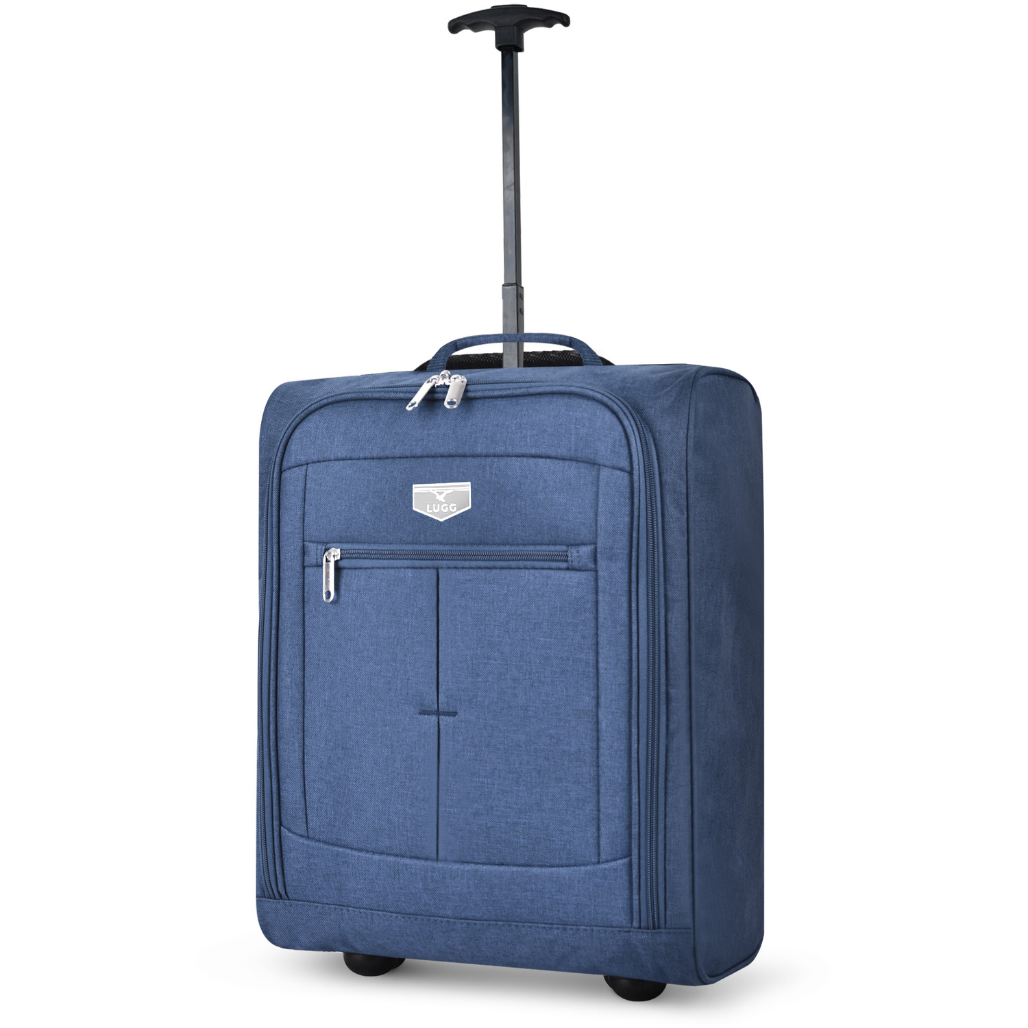 Lugg Unisex Blue Lightweight Cabin Age With Wheels - Jupiter, 55X40x20cm In - Image 2