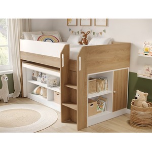 Aiden Kids Cabin Bed with Storage