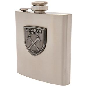 West Ham United FC Badge Hip Flask