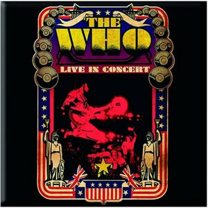 The Who Live In Concert Fridge Magnet