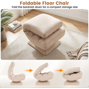 4-Position Adjustable Floor Chair