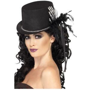 Smiffys Womens/Ladies Skeleton Hand Costume Hat