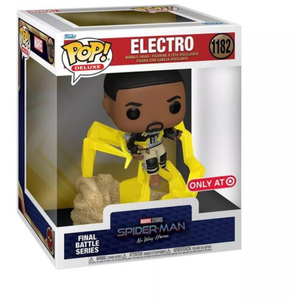 Funko Pop Deluxe Spider-Man No Way Home Electro Target 1182 Vinyl Figure