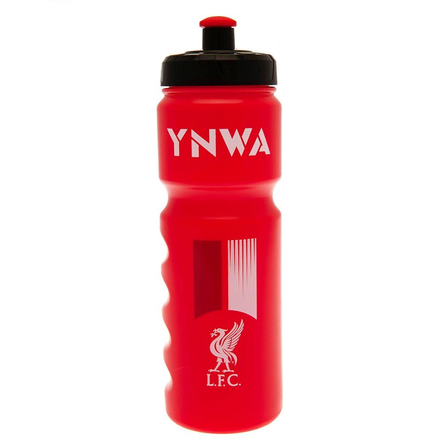 Liverpool Fc Ynwa Crest Plastic Water Bottle - Red/White/Black