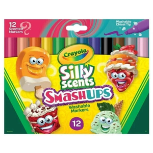 Crayola Silly Scents Smash Ups Markers 12 Count